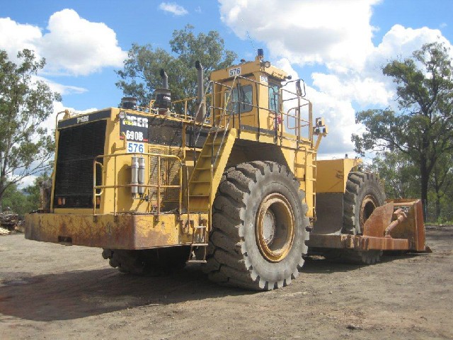 wheel dozer apripista su ruote bulldozer gommati 1985-tiger-690b-wheel-dozer-h6130--belmont-WA_1l