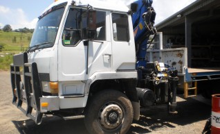  Body Truck with forward mounted crane 1
