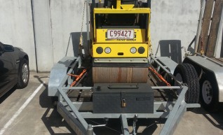 1.5t Roller on Trailer 1