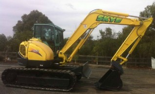 10Tonne Yanmar Excavator 1