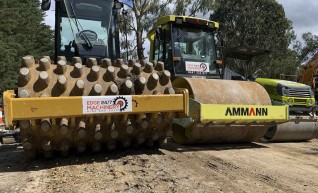 12 ton Cat Padfoot Roller 1