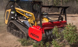 120HP Posi-Track with Forestry Mulcher 1