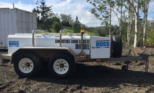 1250Ltr Diesel Fuel Trailer 1
