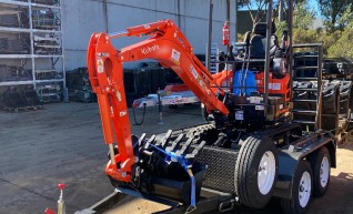 1.7t kubota mini excavator 1