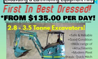 2.8 up to 3.5 Tonne Excavators 1