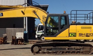 20 Tonne Excavator 1