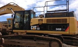 2010 Caterpillar 345DLME Excavator 1