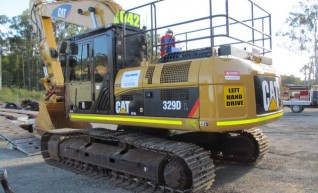 2011 Cat 329DL Excavator 1