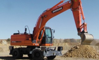 2011 Doosan DX190W Wheeled 19T Excavator AVAILABLE NOW 1