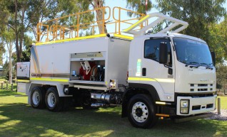 2013 ISUZU FVZ1400 14,000L Diesel Fuel Truck 1