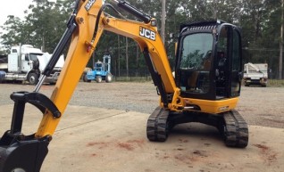 2014 JCB 8045 4.5T Excavator 1