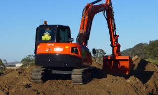 2014 Kubota KX080-3 Excavator (Tilt Hitch) 1