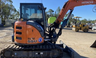 2022 Hitachi AX55 5.5T Excavator 1