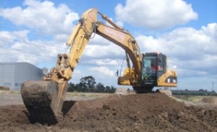 24T Cat  and Volvo Excavator - w/attachments 1
