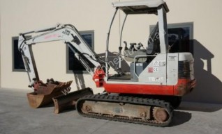 3.5t Excavator + Bobcat 1