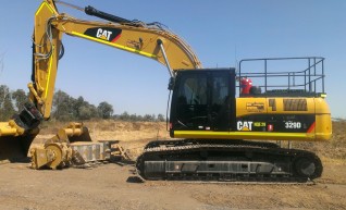 329DL Caterpillar mine compliant excavator 1