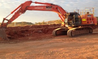 35T Hitachi Excavator 1