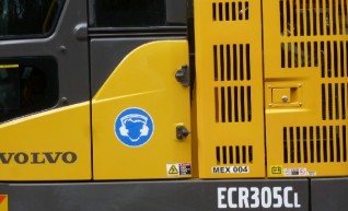 36T Volvo ECR305 Excavator 1