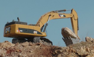 3x CAT 345C Excavator 1