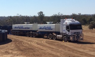40,000L B-Double Water Tankers x 2 1