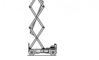 40' Electric Scissor Lift 1