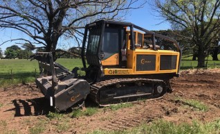 400HP AHWI RT400 Track Mounted Mulcher 1
