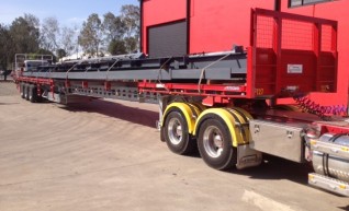 45-60ft Extendable Tri-Axle Trailers 1