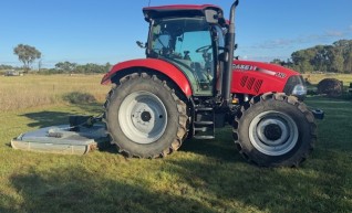 110HP 4WD Tractor & 7ft Slasher 1