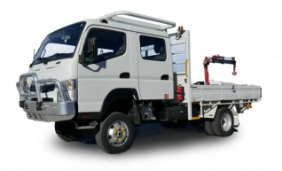 4X4 Tippers / Traybacks with hiab 1