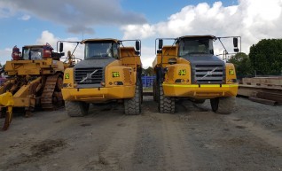 5 x 40T Articulated Dump Trucks 1