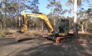 5t  - 8t hi-rail excavator  1