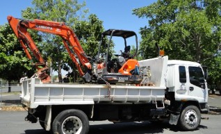 5t Excavator & Tipper - Civset 1