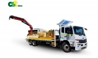 6x4 Crane Truck 1