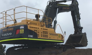 70T Volvo Excavator 1