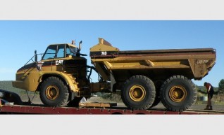 740 Ejector Dump Truck 1