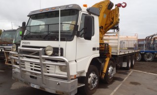 8 x 4 Crane Truck - 4T @ 12 mtrs 1