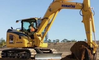 8T Komatsu PC88 Excavator 1