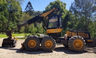 911 Valmet / Komatsu mulcher 1