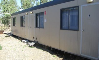 Accommodation huts 1