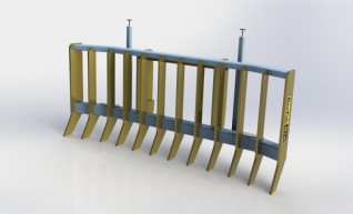 Ag Loader Stick Rake 1