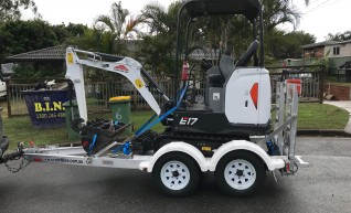 Bobcat E17 excavator Dry Hire 1