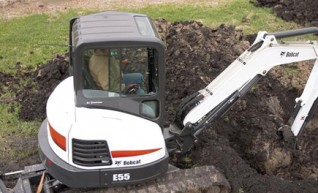 Bobcat E55 Excavator 1