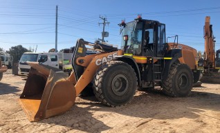 Case 1021F Wheel loader 1