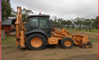 Case Backhoe 580 series 1