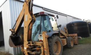 CASE Super SL Backhoe 1