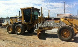 Cat 12H TII grader 12ft blade 1