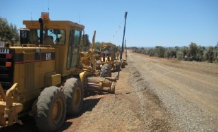 CAT 140 H Grader with TopCon GPS 1