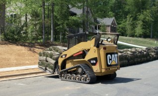 Cat 257b tracked skid steer 1