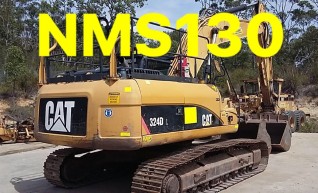 CAT 324D 27 tonne excavator NMS130 1