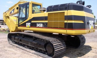 Cat 345 BL excavator 1